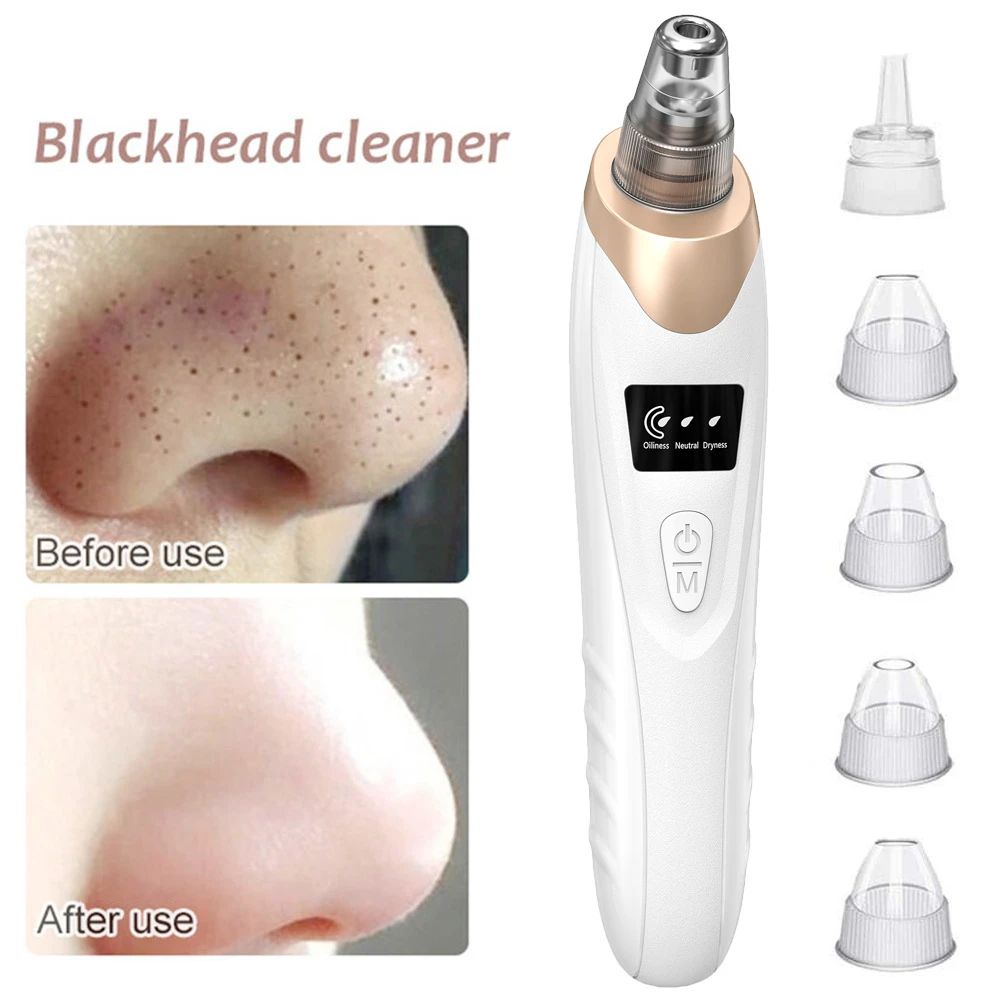 Upgraded Blackhead Remover Vacuum Facial Pore Cleaner